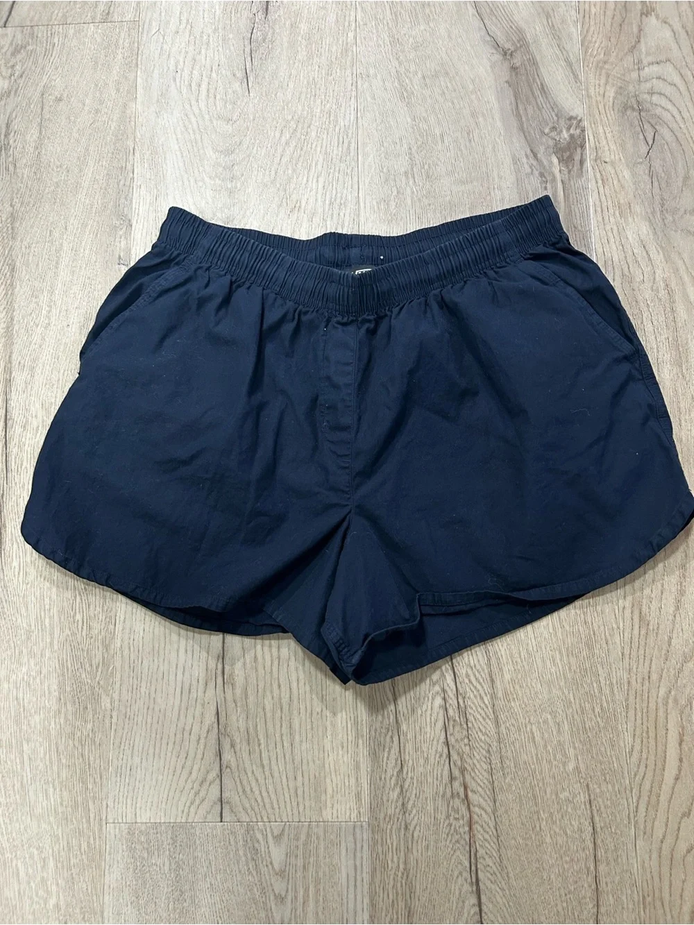 Vans Men's Elastic Waist Navy Shorts